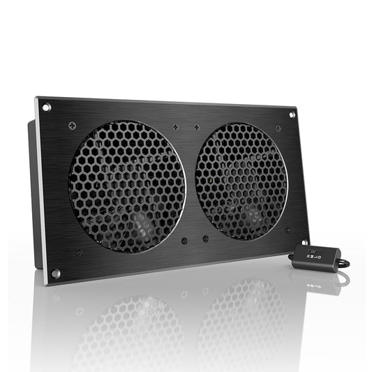 Airplate S7, Home Theatre and AV Quiet Cabinet Cooling Fan System, 12 Inch